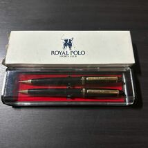 ROYAL POLO シャープペンシル 、ボールペン セット　難あり_画像1