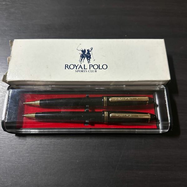 ROYAL POLO シャープペンシル 、ボールペン セット　難あり