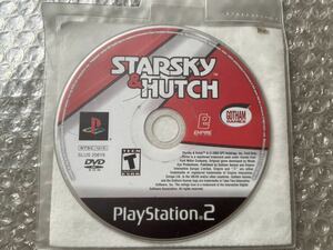 PS2 海外版ソフト　STARSKY&HUTCH 箱説無しディスクのみ　スタスキー&ハッチ　北米版