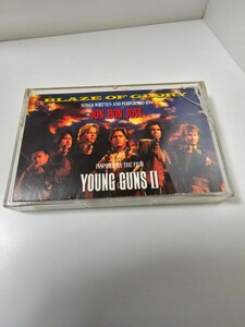 カセットテープ　ジョン・ボン・ジョヴィ『BLAZE OF GLORY』YOUNG GUNS Ⅱ　良品　アメリカ版
