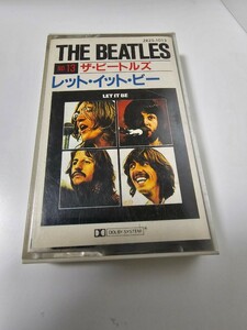 カセットテープ　『レット・イット・ビー』ビートルズ　THE BEATLES 良品　 国内版　歌詞付き