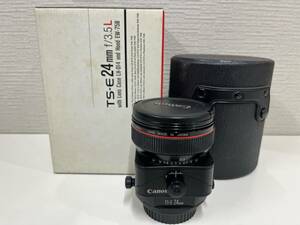 Canon キャノン TS-E 24mm 1:3.5L 一眼レフ カメラ レンズ 爆安 99円スタート