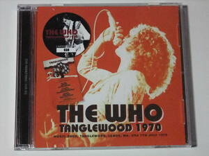 LIVE AT TANGLEWOOD 1970 / THE WHO プレス2CD