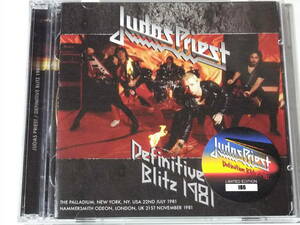 DEFINITIVE BLITZ 1981 / JUDAS PRIEST プレス2CD