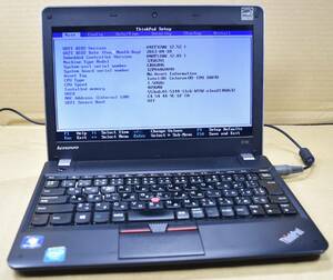 ジャンク扱い レノボ ThinkPad E130 CPU:Celeron 1007U RAM:4G HDD:無し (管:KP067 