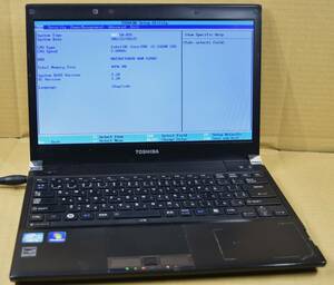 起動確認のみ(ジャンク扱い) 東芝 dynabook R732/F CPU:Core i5-3320M RAM:4G HDD:無し (管:KP115