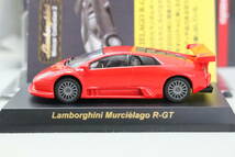 京商 ランボルギーニ ムルシエラゴ R-GT 赤（ランボルギーニコレクション2）1/64スケール、元箱付き_画像2