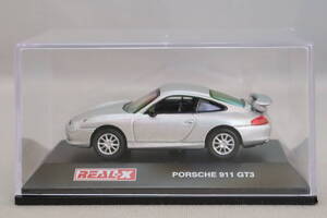 ヨーデル リアル-X ポルシェ 911 GT3 銀（REAL-X Porsche 911 GT3） 1/72スケール