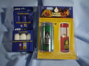 UCO You ko candle lantern / green 24612 old Logos pair candle 6 pieces attaching (3ps.@ is si Toro nela)