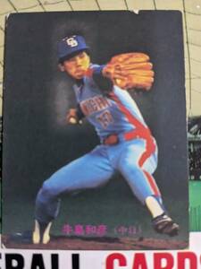 1983年 カルビー プロ野球カード 中日 牛島和彦 No.326
