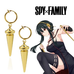  【送料無料】ヨル・フォージャー イヤリング アクセサリー コスプレ スパイファミリー SPY×FAMILY いばら姫 cosplay 衣装 コスチュームの画像1