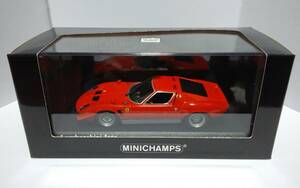 MINICHAMPS　LAMBORGHINI JOTA　Rosso　箱付　ミニチャンプス　ランボルギーニ　イオタ　1/43