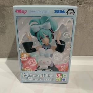 ☆未開封 初音ミク シナモンロール ちょこのせ プレミアムフィギュア プライズ 