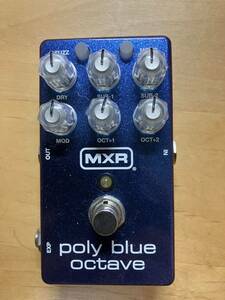 MXR M306 Poly Blue Octave オクターバー ギターエフェクター