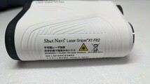 Shot Navi ショットナビ ゴルフ レーザー距離測定器 LaserSniper X1 Fit2_画像8