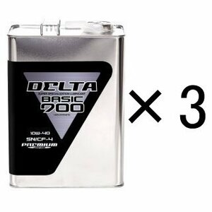 DELTA RACING 700 BASIC 10w-40 4L　３缶
