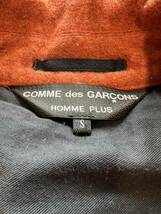 コムデギャルソン オム プリュス COMME des GARCONS HOMME PLUS サイズ:S AD2008 ウール縮絨Pコート _画像3