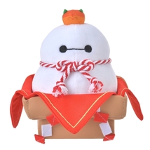 タグつき新品 ディズニーストア ベイマックス＆モチ ぬいぐるみ NEW YEAR Baymax 2024 鏡餅風 ぬいぐるみ ベイマックス_画像1