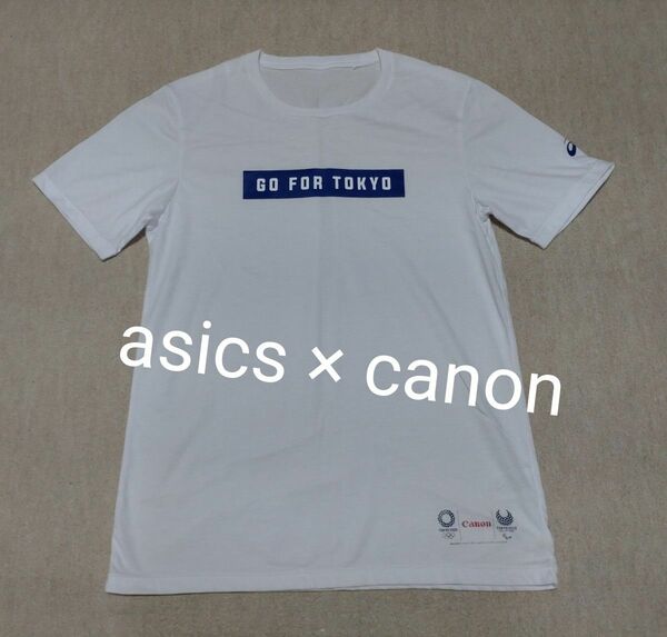 asics×canon 東京2020オリンピック応援Tシャツ