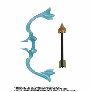 魔法の弓 ガシャポンクエスト ブルーフォレストの試練編 オンライン限定 未組立 カプセル無し