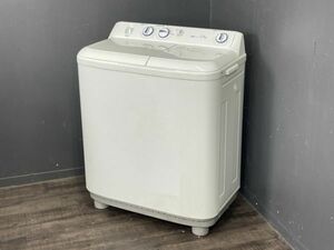 動作保証 ハイアール 2槽式洗濯機 JW-W55E 5.5kg ステンレス脱水槽 Haier 家電製品 /65041