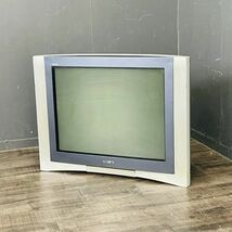 ソニー ブラウン管テレビ 【中古】SONY KV-29DS55 29型 WEGA TRINITRON ベガ トリニトロン 平面ブラウン管 通電OK/7948_画像1