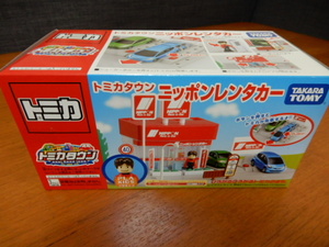 トミカタウン ニッポンレンタカー 未使用品 プラキッズ 店員 お店 takara tomy タカラトミー