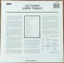 Joe Turner/Jumpin' Tonight Jump/仏コンピ/ジャンプ・ブルース/ロカビリー_画像2