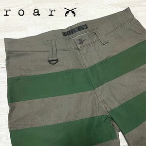 roar ロアー ハーフパンツ ボーダー 14SRP-16 二丁拳銃 size4