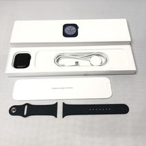 【中古】APPLE アップル Watch Series 8 41mm GPS ミッドナイト アルミニウムケース ミッドナイトスポーツバンド[240015232864]_画像9