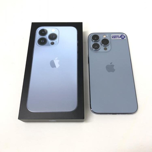 【中古】APPLE アップル iPhone 13 Pro 256GB シエラブルー 白ロム SIMフリーモデル SIMロック無し[240015237375]