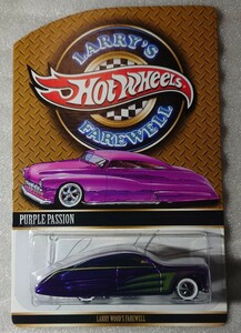 【匿名配送】747/5000 hotwheels Larry Wood Farewell Purple Passion ホットウィール パープルパッション リアルライダー　RLC【送料無料