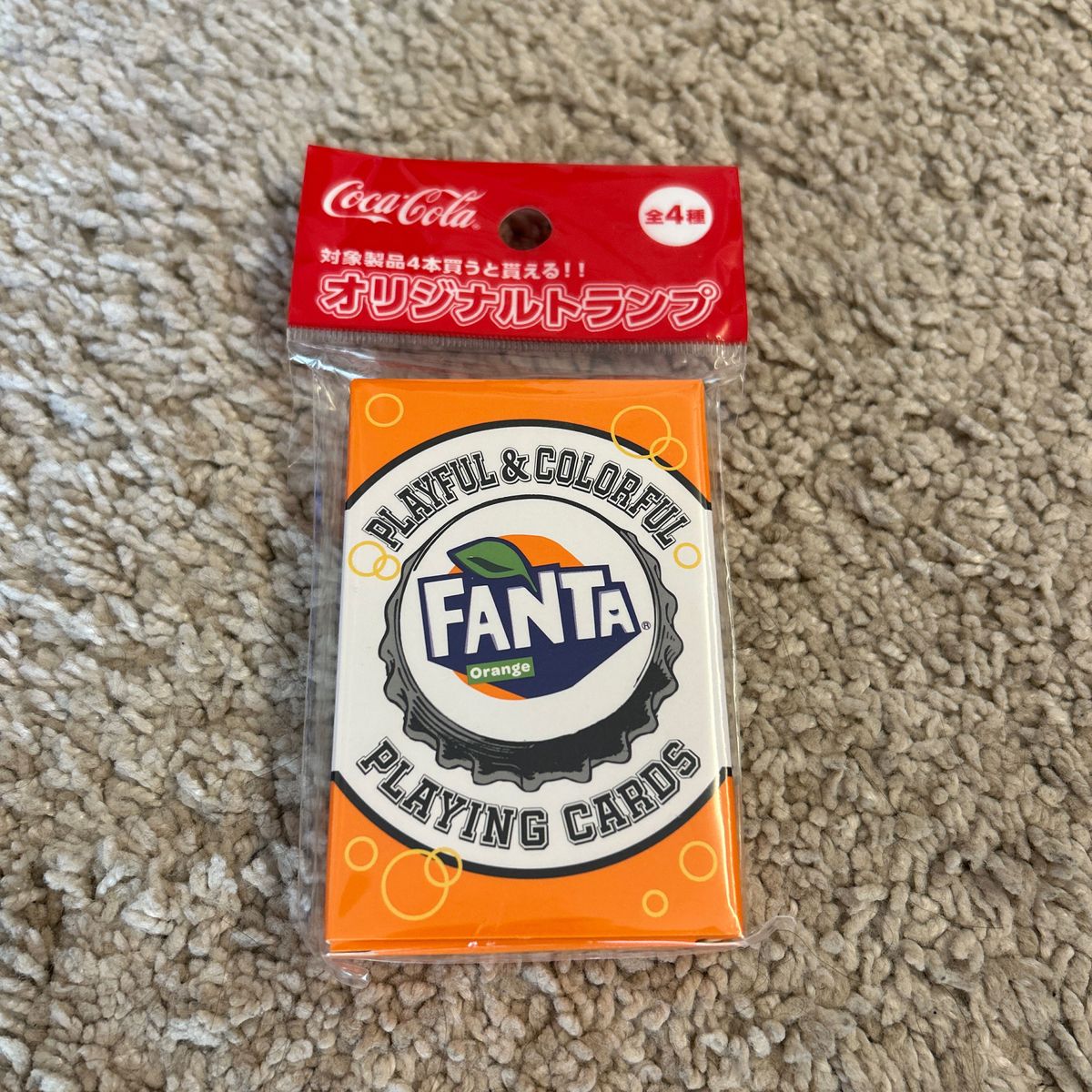 コカコーラ ファンタ グレープ オリジナル トランプ 未開封品