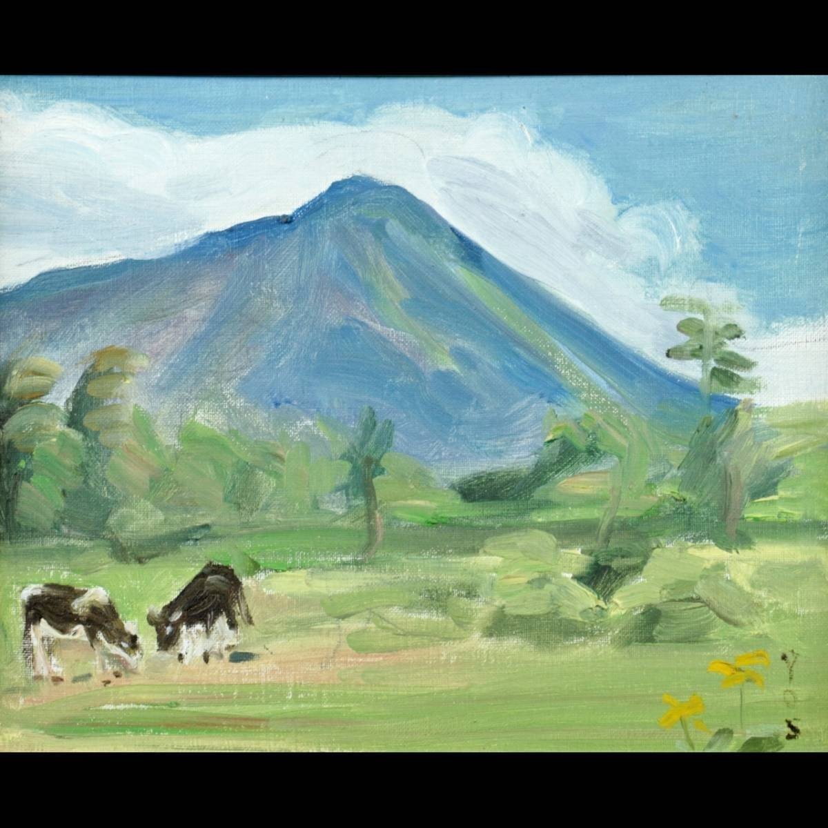 ｡◆ ◆ Travail authentique garanti Yoshida Sumiko Oku-Nikko Peinture à l'huile peinte à la main n° 4 [E305]O/23.10 tours/MY/(120), Peinture, Peinture à l'huile, Nature, Peinture de paysage