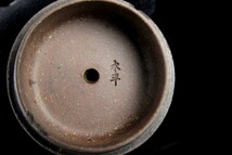 。◆錵◆ 中国古玩 争得一杯常在手 孟臣 水平 朱泥急須 煎茶道具 唐物骨董 [F515A]Py/20.HRMT/(60)_画像4