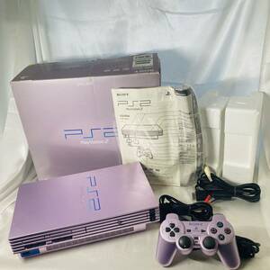 ★1円~ 限定 レア 一部ジャンク SONY PS2 PlayStation2 SCPH-50000 Sakura サクラ プレステ2 付属品完備 