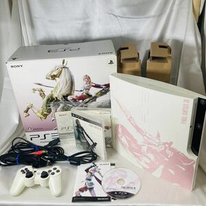 ★1円~ 限定 美品 完品 SONY PS3 PlayStation3 本体 250GB CECH-2000B ファイナルファンタジー13 ライトニングエディション プレステ3