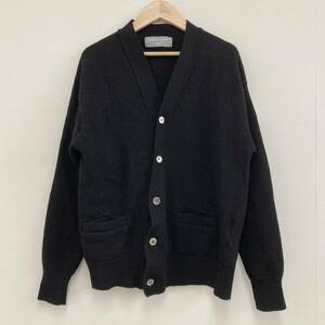 AD1998 田中オム コムデギャルソンオム ウール ニット カーディガン 黒 ブラック HOMME セーター 90s VINTAGE archive 3110052