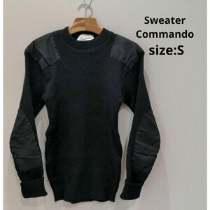 Sweater Commando コマンド ニット セーター メンズ ブラック