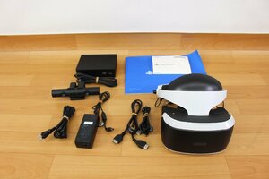 △現状品△ SONY 「CUH-ZVR2」 PlayStation VR　簡易チェック 動作○　付属品　ニオイ 劣化 傷み (2761135)