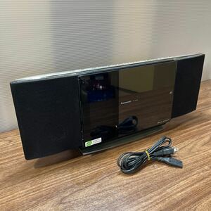 Panasonic/パナソニック コンパクトステレオシステム SC-HC55 ブラック iPod/iPhone対応 Bluetooth D-dock 高音質 ミニコンポ (か