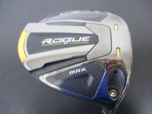 【十分つかまってくれるのに、つかまり過ぎない。】キャロウェイ ROGUE ST MAX/VENTUS 4 for Callaway(JP)/S/10.5[0207]