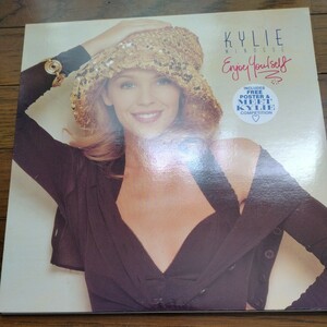 LP KYLIE MINOGUE/ENJOY YOURSELF UK PWL RECORDS HF9 include FREE POSTER&MEET KYLIE COMPETITION 美品 