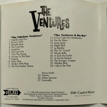 CD The Ventures/The Fabulous Ventures&The Ventures A Go-Go 2 LPs on 1 CD USA ONE WAY RECORDS EMI-Capitol Music Special Markets_画像4