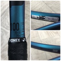 USED YONEX ヨネックス テニス ラケット Wilson ウイルソン W ULTRA ウルトラ V4 100L 2 グリップ 4 1/4 ブルー スポーツ スポーツ用品_画像9