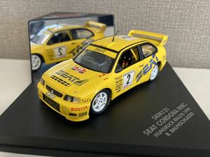 セアト　コロドバ　WRC 1999 1/43 vitesse SEAT