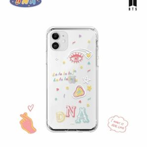 ② 新品 韓国製 BTS 公式 iphoneX / XS ソフトカバー 防弾少年団 DNA LALALA supergoods