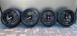 BBS RI-S 20インチ マットブラック MY BBS BMW F82 M4 タイヤホイール 4本セット 中古 美品