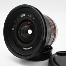 【超美品/動作◎】SAMYANG 単焦点広角レンズ 12mm F2.0 ブラック フジフイルム X用 APS-C用 サムヤン_画像2