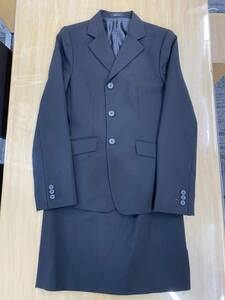 M1225K02 中古品 コムサイズム レディース 礼服 Mサイズ 黒 喪服 COMME CA ISM フォーマル